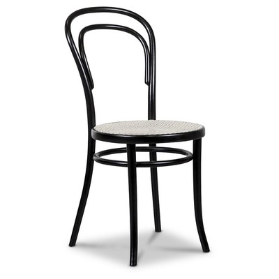 Fleksibel stol No14 Classic med rattan-sde - Valgfri farve p rammen