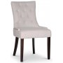 Tuva stol - Beige / Brune ben + Mbelfdder
