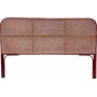 Ipswich brunbejdset sengegavl i rattan til 160/180 cm seng + Mbelfdder