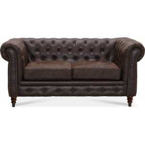 Chesterfield Cambridge 2-sders sofa - Vintage stof