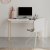Luton skrivebord 120x60 cm - Hvid/turkis