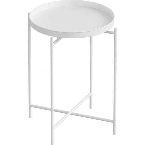 Vela sofabord 46 cm - Hvid