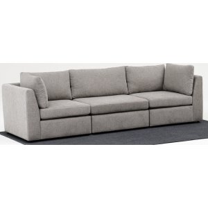 Mottona 3-personers sofa - Lysegr