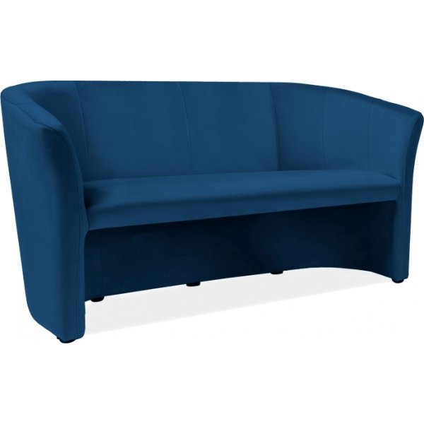 Charity 3-personers sofa - Bl fljl