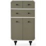 Grdig kommode - Grn/beige