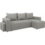 Denvo divan sovesofa med puf - Gr