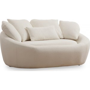 Midye 2-personers sofa - Creme