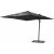 Tobago parasol 300x300 cm - Sort