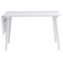 Dalsland klapbord 120-165 cm - hvid