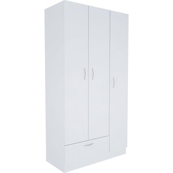 Gabbi hvid garderobe hjde 170 cm og bredde 90 cm