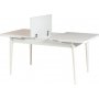 Vina 1048 spisegruppe - Hvid/mrkebl