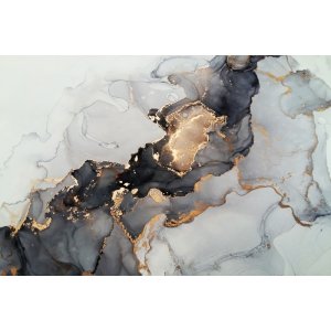 Glasmaleri - Yukon Gold - 80x120 cm