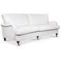 Howard London Premium 4-pers. Buet sofa - Hvid PU