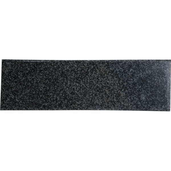 Marmor skrebrt 52 x 16 cm - Gr/sort