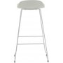 Cool barstol - Hvid plast