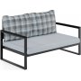 Montreal 2-personers sofa - Multicolor + Tekstilrensning til mbler
