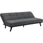 Enna 2,5-personers sovesofa - Gr/sort