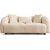 Venedig 2-personers sofa - Cremehvid