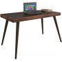 Jena skrivebord 120 x 60 cm - Sort/valnd