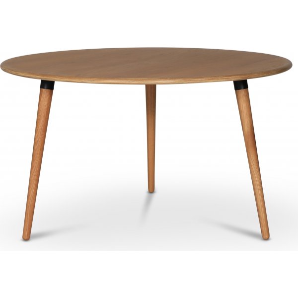 Omni spisebord 130 cm - Olieret eg + Mbelfdder
