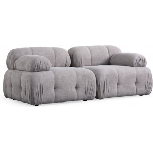 Petite 2-personers sofa - Lysegr