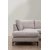 Braga u-sofa venstre - Beige