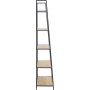 Seaford stigehylde 77x174 cm - Eg/sort
