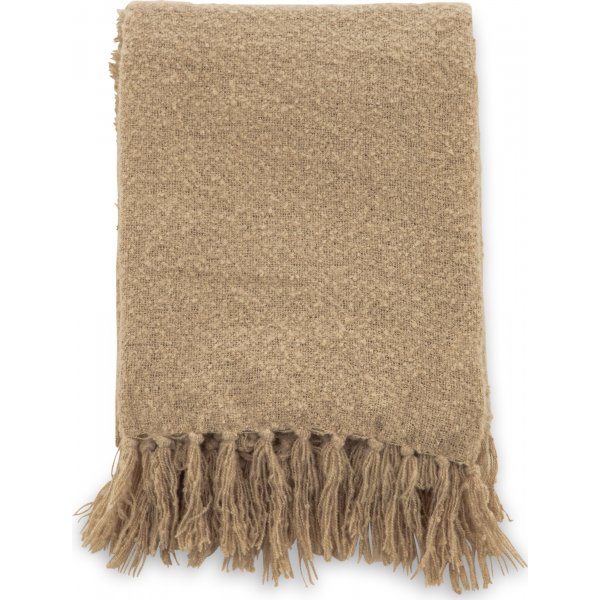Sten plaid 130x170 cm - Beige