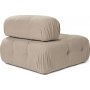 Blanca centermodul - Mrk beige
