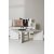 Rogaland sofabord 100 x 100 cm - Whitewash