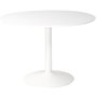 Seat spisebord hjtrykslaminat 110 cm - Hvid