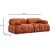 Petite 2-personers sofa - Orange