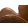 Gaia karm-stol - Vintage lysebrun