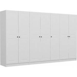 Capeto garderobe 315 cm, variant A - Hvid