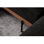 Liva divan sofa hjre - Antracit/kobber