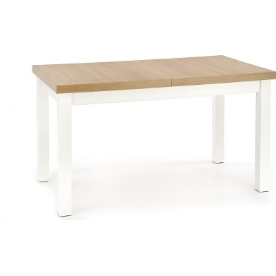 Callahan udtrkbart spisebord 140-220 cm - Riviera eg/hvid
