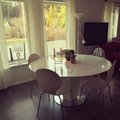 Kundebillede Cecilia rundt spisebord Ø150 cm - Hvid (højglans)