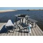land bord med 2 bnke - Gr