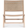 Porto Svea lounge-lnestol - Natur/rattan