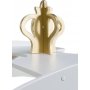 Prinsessevognsseng - 90 x 190 cm - Hvid