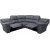 Recliner Sofa Riverdale - Gr + Pletfjerner til mbler