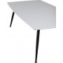 Paradis sofabord 120 x 70 cm - Hvid/sort