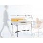 Leila skrivebord 108x60 cm - Eg/antracit