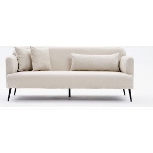 Revos 3-personers sofa - Creme