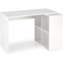 Broz skrivebord 115x77 cm - Hvid