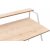 Lissa skrivebord 105 x 60 cm - Safir eg/hvid