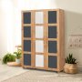 Hedera garderobe 2 - Fyrretr/antracit