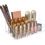 Ronya make-up skuffe 30,5 cm - Gennemsigtig
