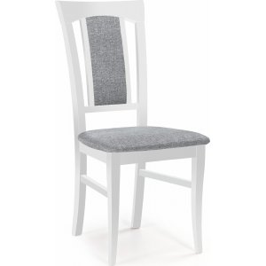 Kara spisebordsstol - Hvid/gr