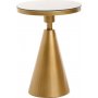 Kalk sidebord 42 cm - Guld